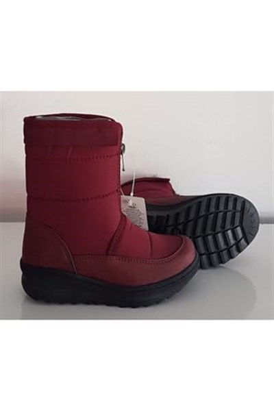 Bordo L.petit Fermuarlı Kız Çocuk Bot Bordo 26