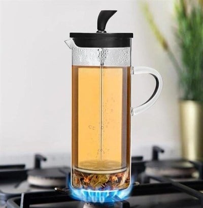 BOROSİLİKAT 600 ML FRENCH PRESS