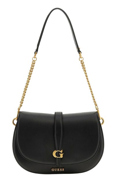 Borsa GUESS a spalla/ tracolla Küba black B25GU93 VA932920 Piccola, Siyah