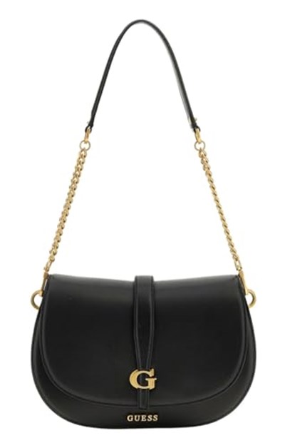 Borsa GUESS a spalla/ tracolla Küba black B25GU93 VA932920 Piccola, Siyah