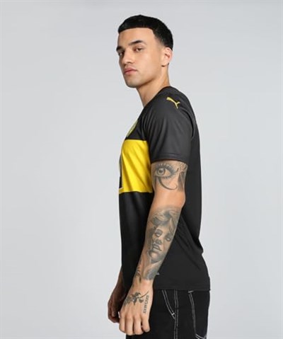 Borussia Dortmund Away Erkek Siyah Futbol Forma 77495602