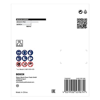 Bosch 1 x Expert HardCeramic 76 mm elmas kesme diski (sert fayanslar, sert taş, çap 76 mm, profesyonel aksesuar, mini açılı taşlama makinesi)