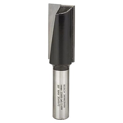 Bosch 2608628468 aksesuarı oyuk frezesi 12 mm, D1 20 mm, U 40 mm, G 81 mm - Seçenekler: D1 4 mm, L 8 mm, G 51 mm, D1 12 mm, L 32 mm, G 62 mm...