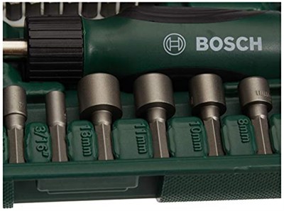 Bosch - 46 Parça Tornavidalı Vidalama ve Lokma Ucu Seti (Promo Versiyon)