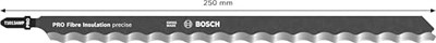 Bosch Accessories Bosch Professional 3 x dekupaj testere bıçağı T 1013 AWP Precision yumuşak malzeme için (elyaf yalıtım malzemeleri, dekupaj testeresi aksesuarları için)
