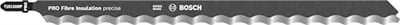 Bosch Accessories Bosch Professional 3 x dekupaj testere bıçağı T 1013 AWP Precision yumuşak malzeme için (elyaf yalıtım malzemeleri, dekupaj testeresi aksesuarları için)