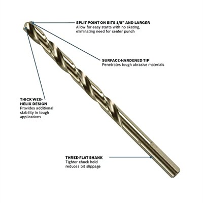 Bosch CO21B 21 Pc. Cobalt M42 Drill Bit Set