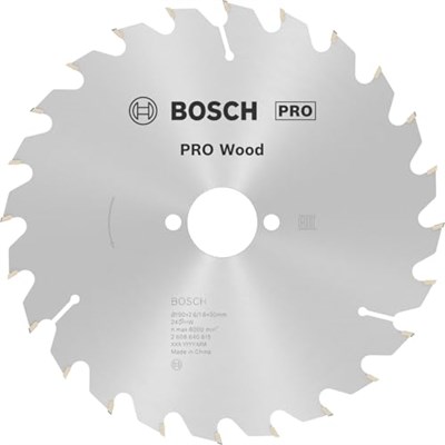 Bosch Daire Testere Bıçağı, Gri, 190x30x2,6 mm, 24, 1 Adet - Bedenler: 18,4 cm, 19 cm, 21 cm, 21,6 cm, 23 cm, 25,4 cm, Ø 160 mm...