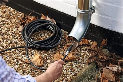 Bosch Home and Garden Boru Temizleyici, Siyah 10 m