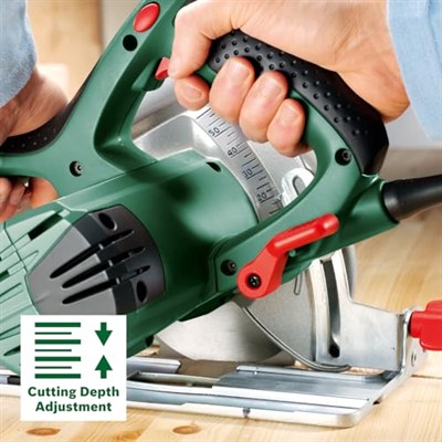 Bosch Home and Garden Elektrikli Daire Testere PKS 55 A (1200 Watt, 160 mm Daire Testere Çapı, Karton Kutuda)