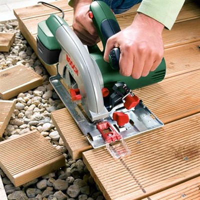 Bosch Home and Garden Elektrikli Daire Testere PKS 55 A (1200 Watt, 160 mm Daire Testere Çapı, Karton Kutuda)