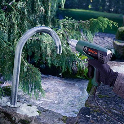 Bosch Home and Garden Elektrikli Sıcak Hava Tabancası EasyHeat 500 (1600 Watt, Maksimum Sıcaklık 500 °C, Karton Kutuda)
