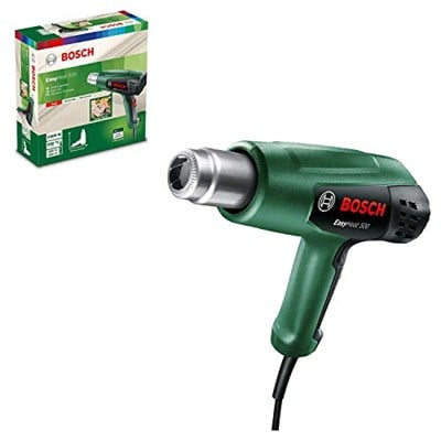 Bosch Home and Garden Elektrikli Sıcak Hava Tabancası EasyHeat 500 (1600 Watt, Maksimum Sıcaklık 500 °C, Karton Kutuda)