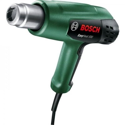 Bosch Home and Garden Elektrikli Sıcak Hava Tabancası EasyHeat 500 (1600 Watt, Maksimum Sıcaklık 500 °C, Karton Kutuda)