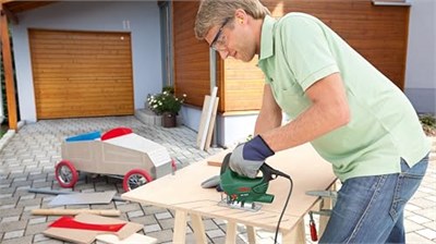 Bosch Home and Garden PST 700 Elektrikli Dekupaj Testeresi, 500 Watt, Taşıma Çantalı, Renk: Yeşil/Siyah, Dakikada 3000 devir, Hava üfleme fonksiyonu - Seçenekler: PST 700 E, PST 650
