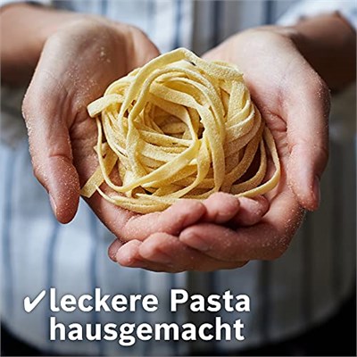 Bosch Makarna silindiri Tagliatelle MUZ5NV2, kendi yaptığınız Tagliatelle için makarna silindiri, 7 mm, paslanmaz çelik, MUM 5 ve MUM Seri 2 için uygun