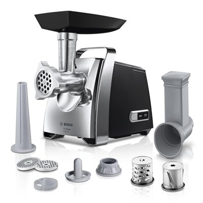 Bosch Mfw67440 Propower Kıyma Makinesi, Plastik, Siyah / Gümüş