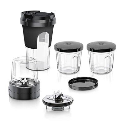 Bosch Muz45Xtm1 Tastymoments 5’İ 1 Arada Çoklu Parçalayıcı Seti (Karıştırma Yapma, Öğütme, Saklama, Togo Çözümü) Mumx, Mum5, Mum4 Mutfak Makineleri İçin