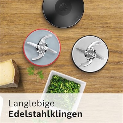 Bosch Muz45Xtm1 Tastymoments 5’İ 1 Arada Çoklu Parçalayıcı Seti (Karıştırma Yapma, Öğütme, Saklama, Togo Çözümü) Mumx, Mum5, Mum4 Mutfak Makineleri İçin