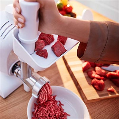Bosch MUZ5BS1 Lifestyle set Bakingsensation Spritzgebaeckvorsatz, karıştırma kabı, kıyma makinesi, beyaz