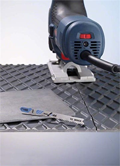 Bosch Professional 10 parçalı dekupaj testere bıçağı seti Basic for Wood and Metal (ahşap ve metal için, dekupaj testeresi aksesuar