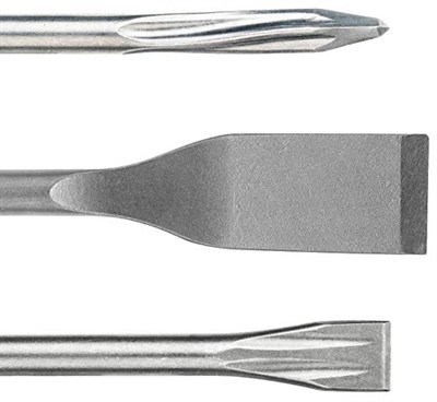 Bosch Professional 3 parçalı keski seti Long Life SDS-plus (beton, darbeli matkap aksesuarı)