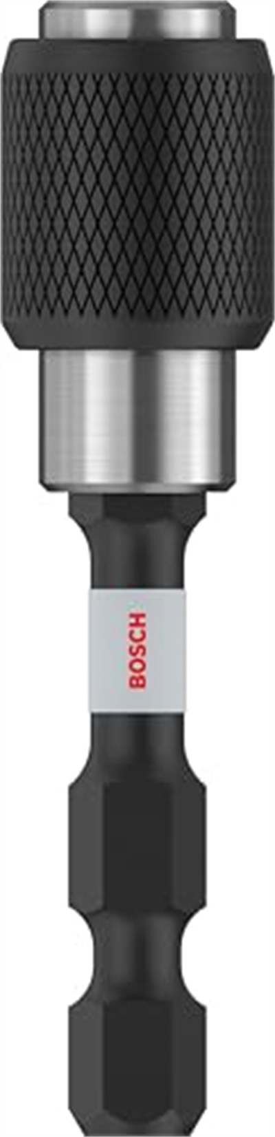 Bosch Professional Accessories 2608522320 Hızlı Kilit Uç Tutucu (Darbe Kontrolü, 1/4 İnç Altıgen Şaft, Maymuncuk Ve Tıklama)