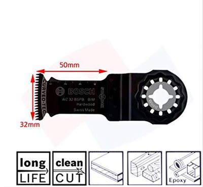Bosch Professional Accessories Best of Cutting set Multi-Cutter 5-parça 2608664131 için