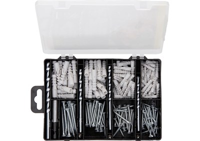 Bosch Professional Accessories Bosch Diy 173 Parça Aksesuar & Sabitleme Seti, Matkap ucu, Vidalama ucu, Vida, Dübel, Üniversal Tutucu, Yeşil