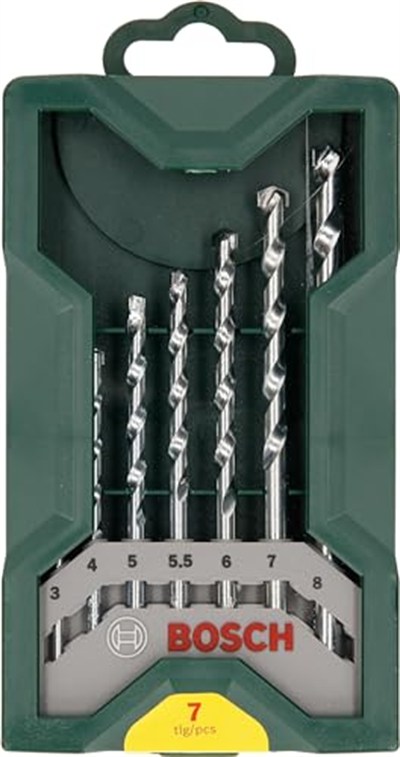 Bosch Professional Accessories Dıy 7 Parça. Mini-x-Line Taş Matkap-Seti