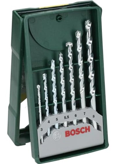 Bosch Professional Accessories Dıy 7 Parça. Mini-x-Line Taş Matkap-Seti