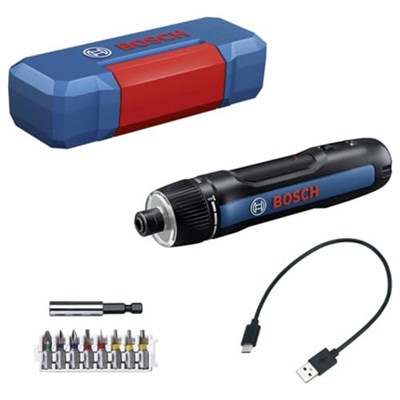 Bosch Professional Bosch Professional GO 3 Akülü Vidalama Makinesi (USB Cable A-C, 8 pcs screwbits, Extender, Case)