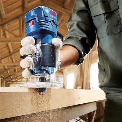 Bosch Professional GKF 550 Freze Makinesi (550 W, 33.000 dev/dak, Penset Çapı: 6 mm)