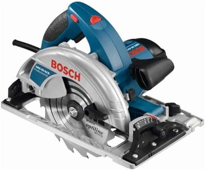 Bosch Professional GKS 190 Daire Testere (1.400 W, Testere çapı: 190 mm, Göbek çapı: 30 mm, Ahşapta kesme kapasitesi: 70 mm)