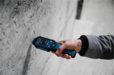 Bosch Professional GMP 1-13 Nem Ölçer Pin (2 x pil (AA), Yumuşak Saklama Çantası ile)