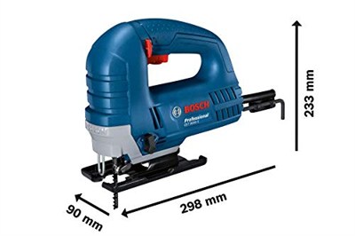 Bosch Professional Gst 8000 E Dekupaj Testere (710 W, 800-3.100 strok/dak, Ahşapta kesme derinliği: 80 mm)