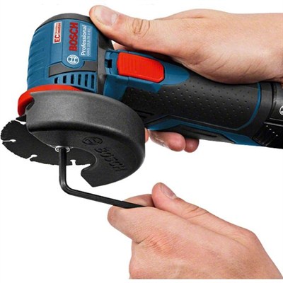 Bosch Professional GWS 12V,76 Akülü Avuç Taşlama Makinesi (12 Volt, SOLO, Disk Çapı: 76 mm, Karton Kutuda)