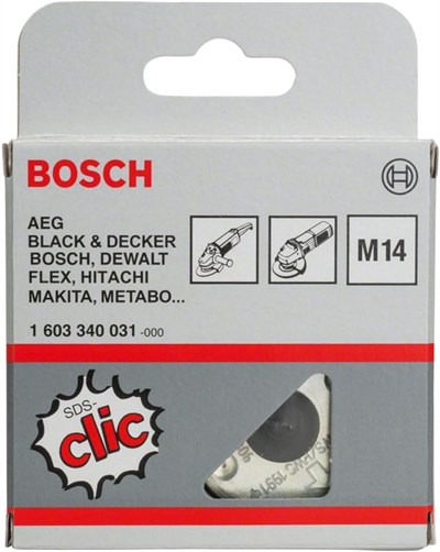 Bosch Professional Hızlı germe somunu SDS Clic M14 (Kalınlık: 14 mm, açılı taşlama makinesi aksesuarı dahil)