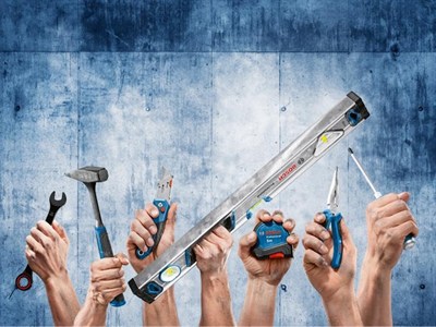 Bosch Professional Su terazisi 25 cm mıknatıs sistemli, çepeçevre okunabilir, alüminyum gövde, sağlam uç kapakları