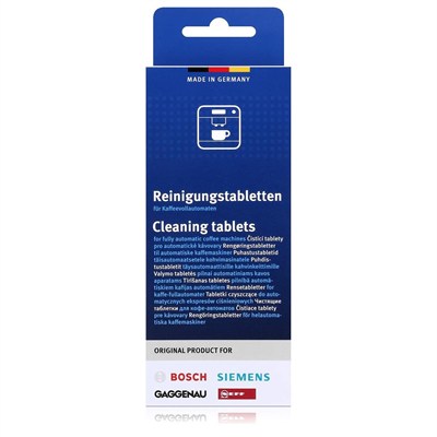 Bosch Siemens Otomatik Kahve Espresso Makinesi Temizleme Tableti 10lu