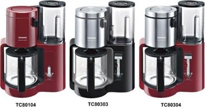 Bosch Siemens Yedek sürahi/cam sürahi plastik siyah TC80104 / TC86303 / TC86304 için - resme bakınız