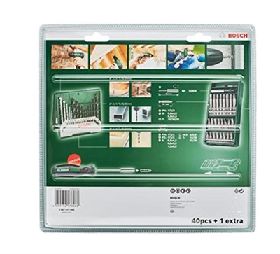 Bosch - X-Line 15 Parça Delme & 25 Parça Vidalama Ucu Seti + Tornavida