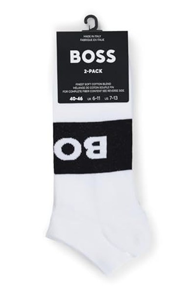 BOSS 2p As Logo Cc spor ayakkabı çorabı Erkek