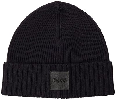 BOSS Erkek Flavio Beanie, Koyu mavi., Tek Beden