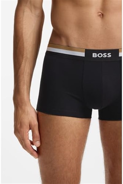 BOSS Siyah Boxer Trunk 3lü Paket Motion, TYC88CA2D9AAE04370