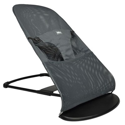 Bouncer için kumaş koltuk Babyjörn Bouncer (Kapak, koltuk) ile uyumlu: Denge, Yumuşak ve Mutluluk. Taze örgü stil. Baby Bouncer için kılıf. Hamak için bebek koltuğu: Ergonomik kesim - Gri