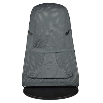 Bouncer için kumaş koltuk Babyjörn Bouncer (Kapak, koltuk) ile uyumlu: Denge, Yumuşak ve Mutluluk. Taze örgü stil. Baby Bouncer için kılıf. Hamak için bebek koltuğu: Ergonomik kesim - Gri