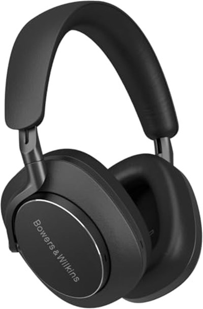 Bowers & Wilkins PX8 kablosuz kulak üstü kulaklık, Bluetooth ve gürültü önleyici, siyah