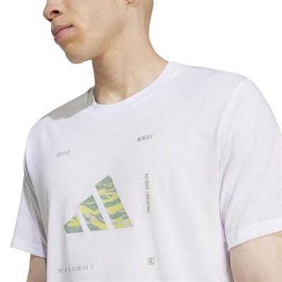 Box Logo G T Erkek Siyah Antrenman T-Shirt JD8231