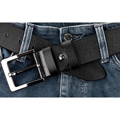 BOYD Hakiki Deri Erkek Kemeri Kot Pantolon Kemeri 4.2 cm Genişlik